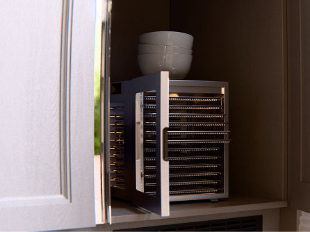 Happfe Dehydrator - Product Renders of a Dehydrator